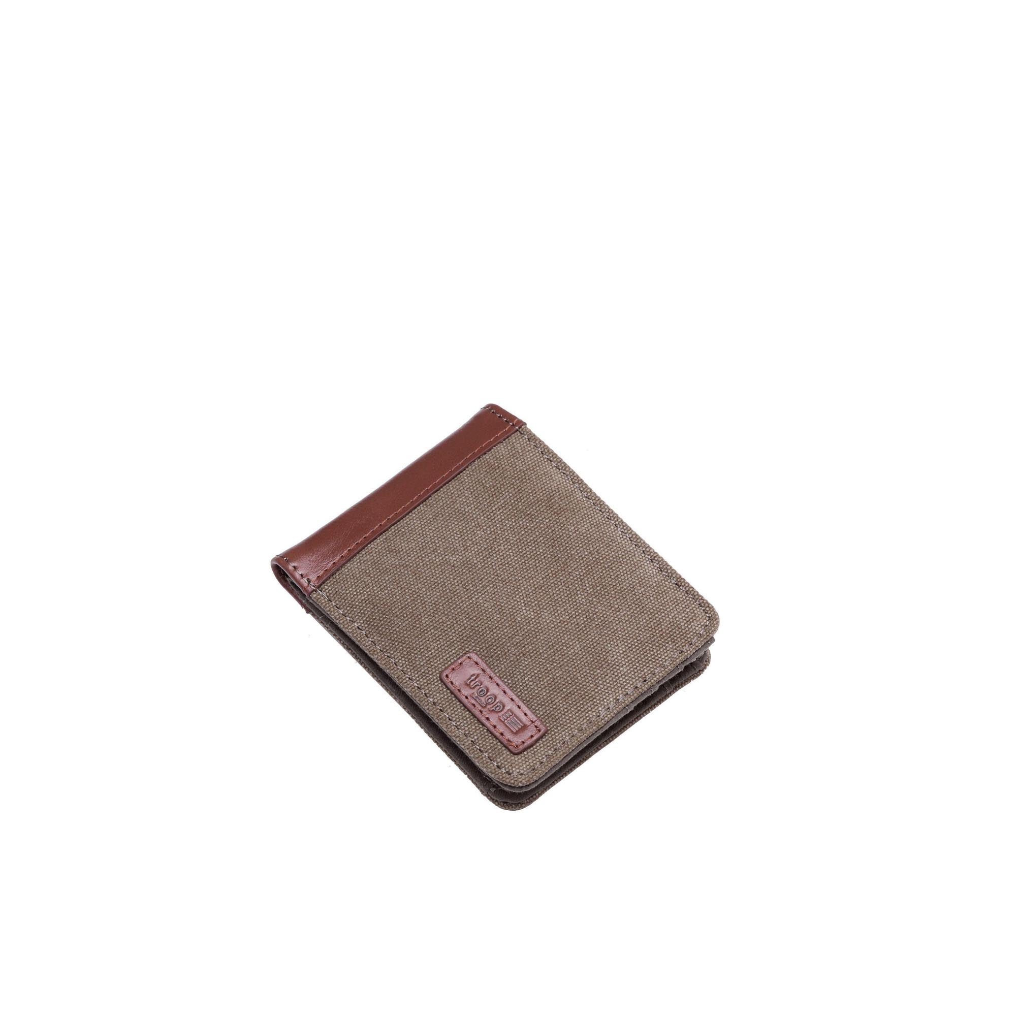 Idaho 500 Canvas Wallet – Brown