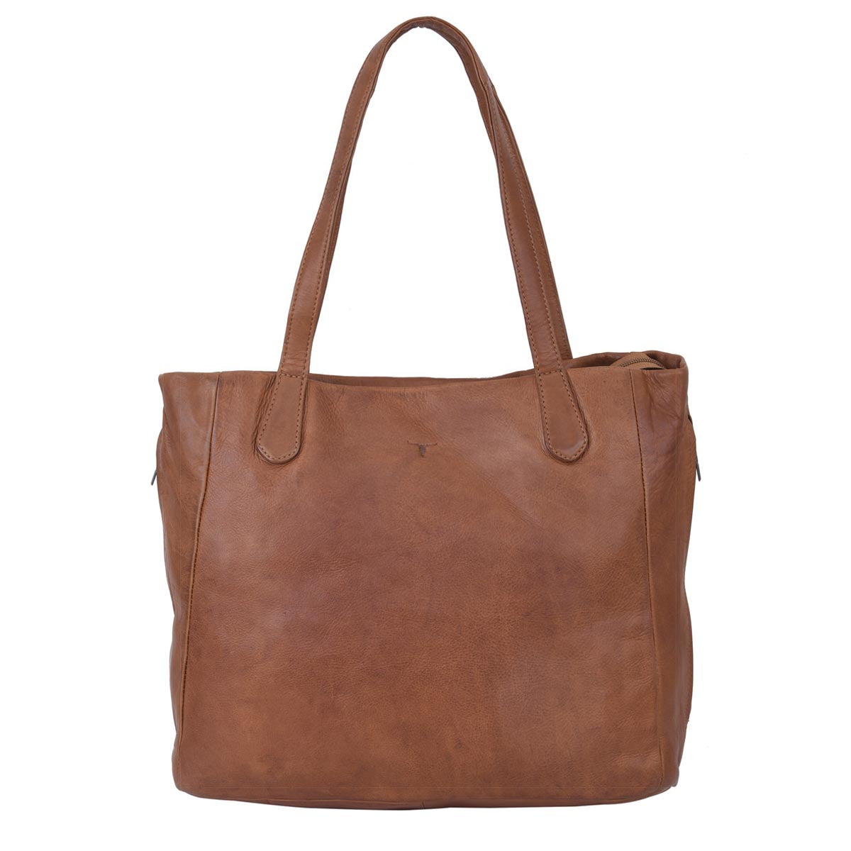 Adele Large Shoulder Bag - Riley Cognac