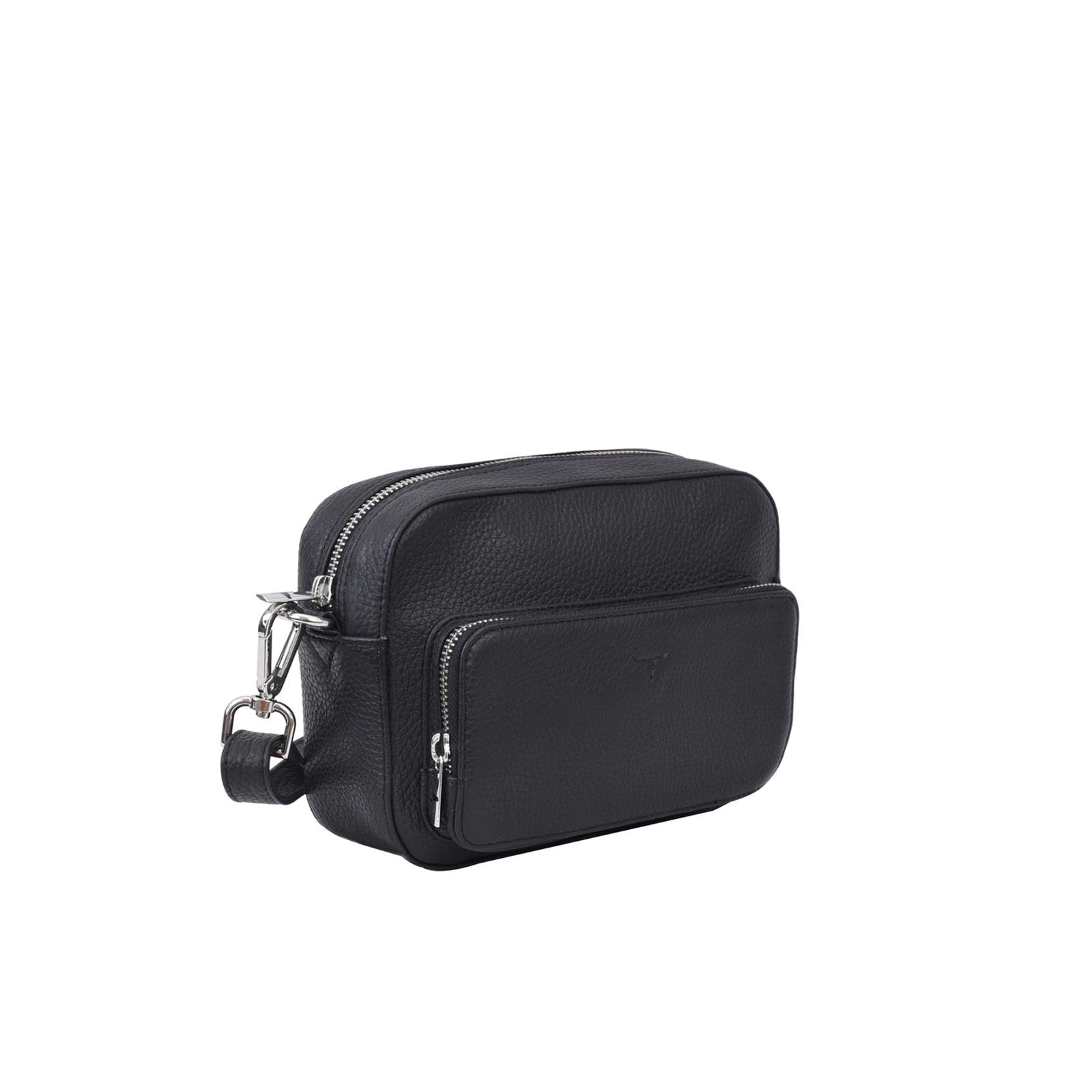 Amy Leather Sling Bag – Rambler Black