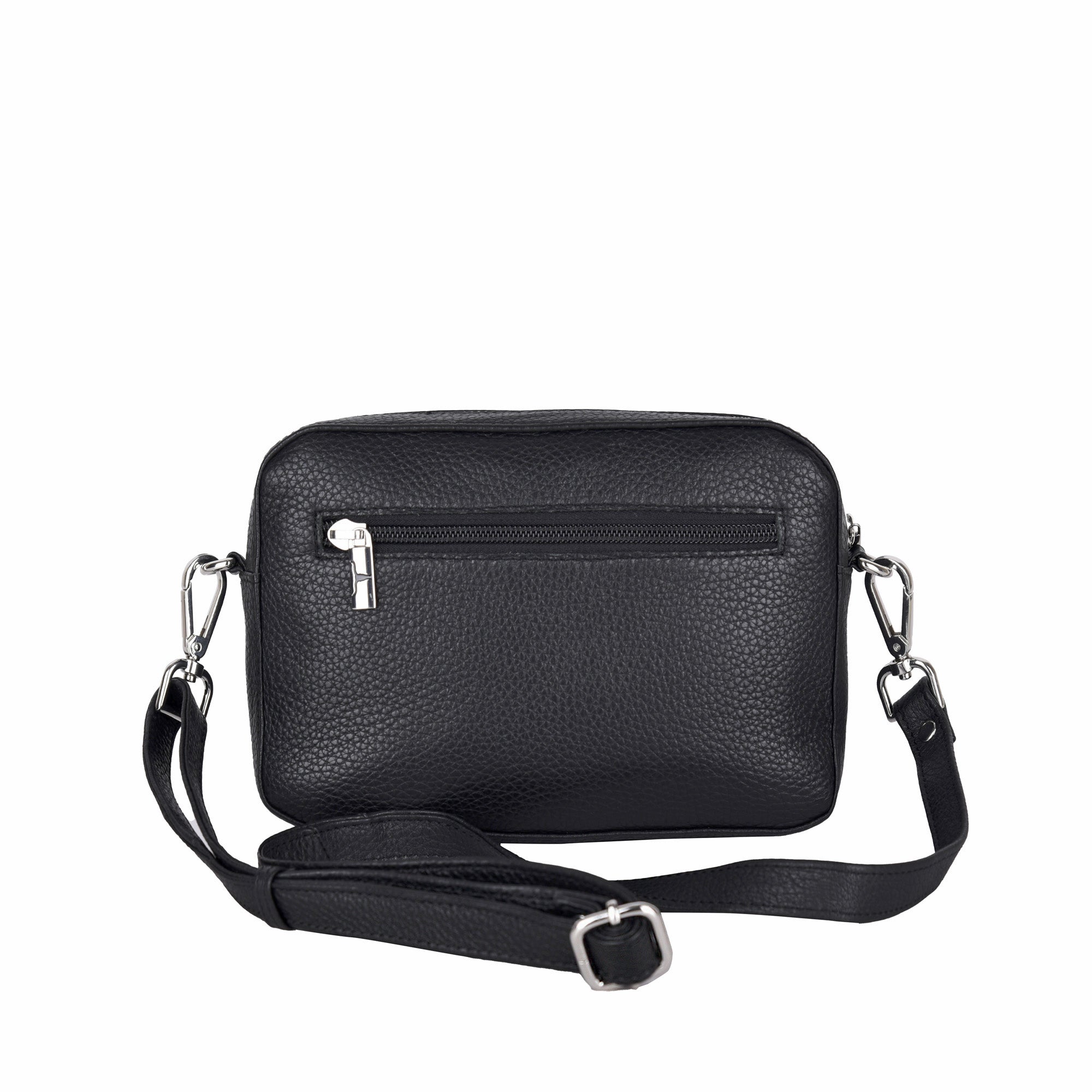 Amy Leather Sling Bag - Rambler Black