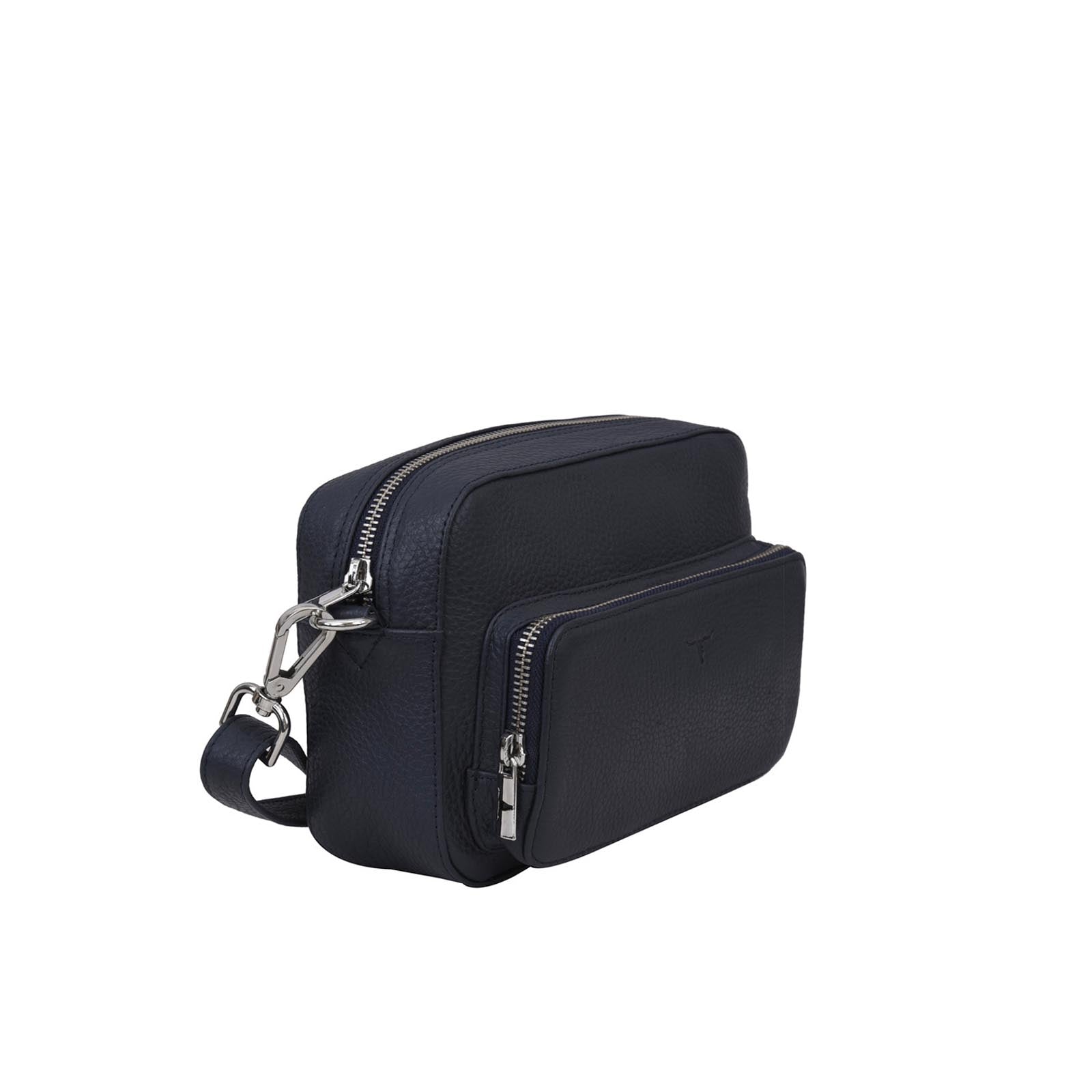 Amy Leather Sling Bag – Rambler Navy