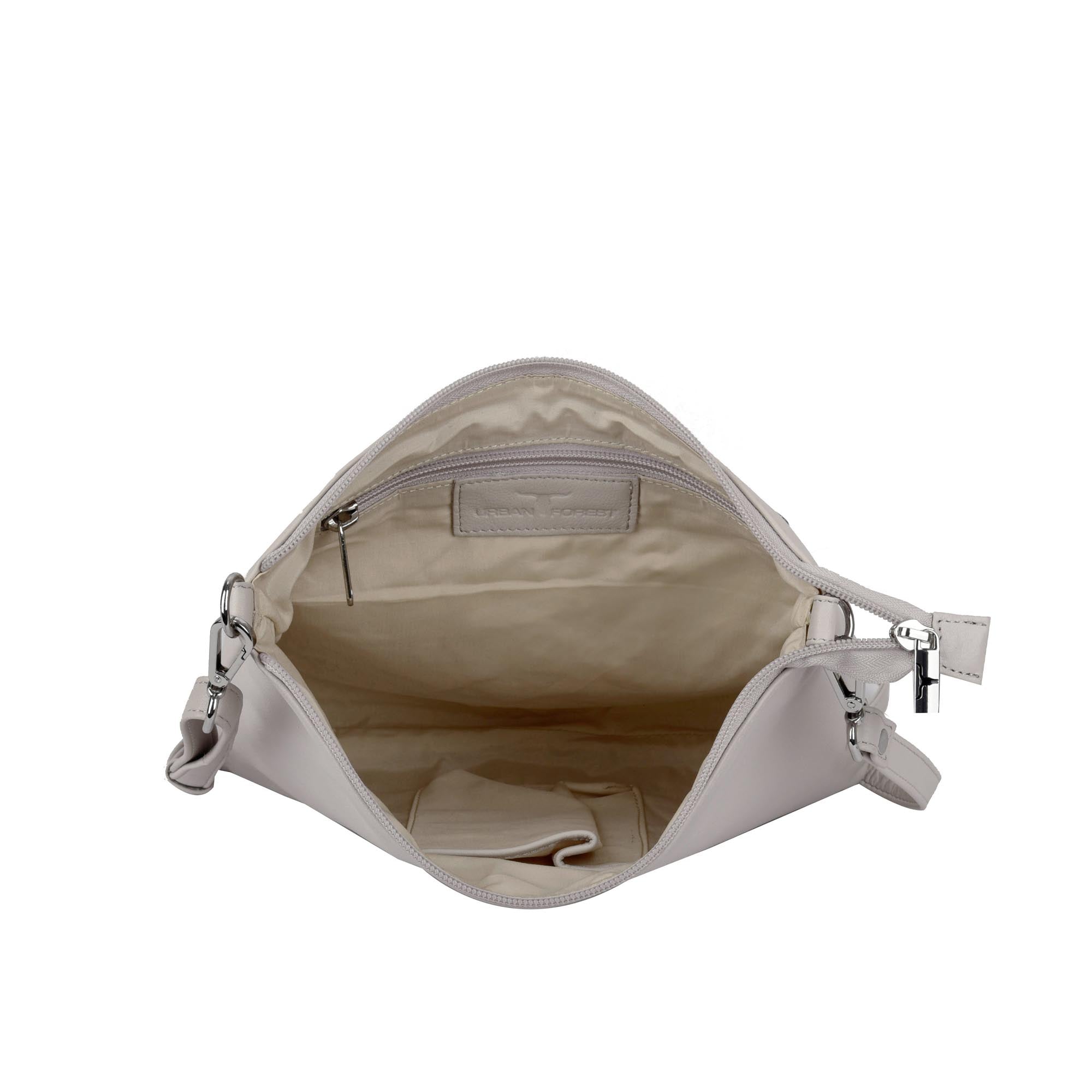 Emma Leather Sling Bag - Beige L