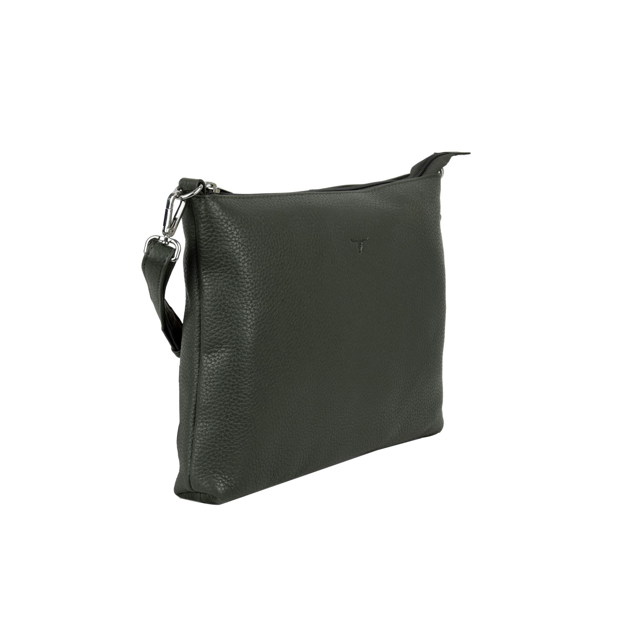 Emma Leather Sling Bag - Forest Green