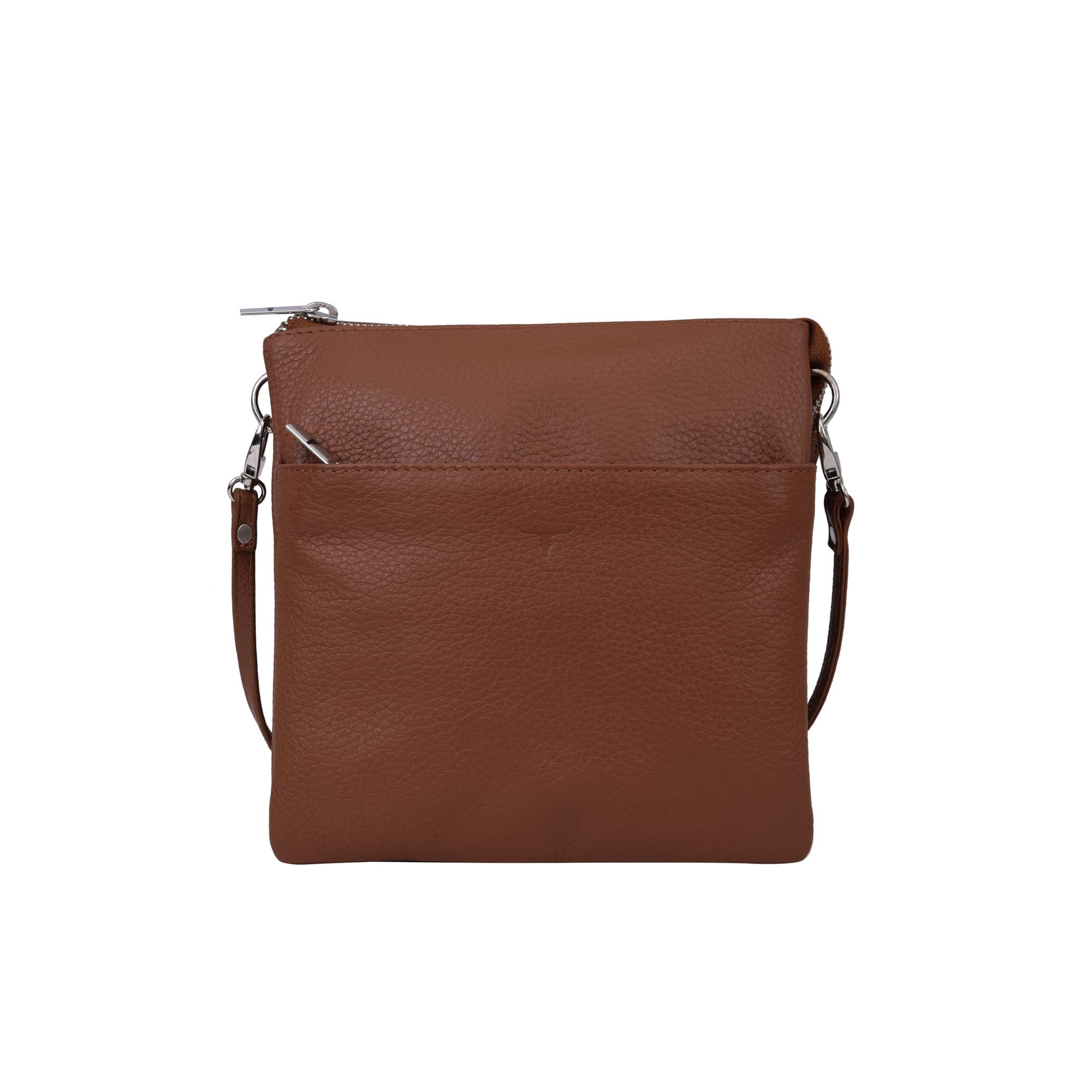 Eva Small Square Leather Sling - Rambler Cocoa
