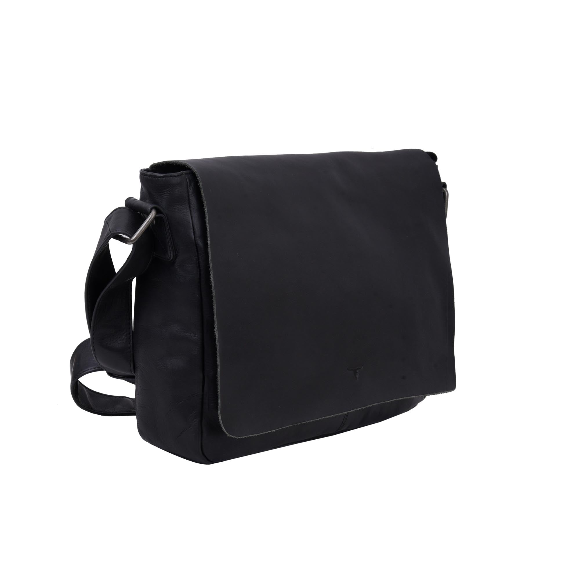 Eastwood Black Satchel Bag - Riley Black