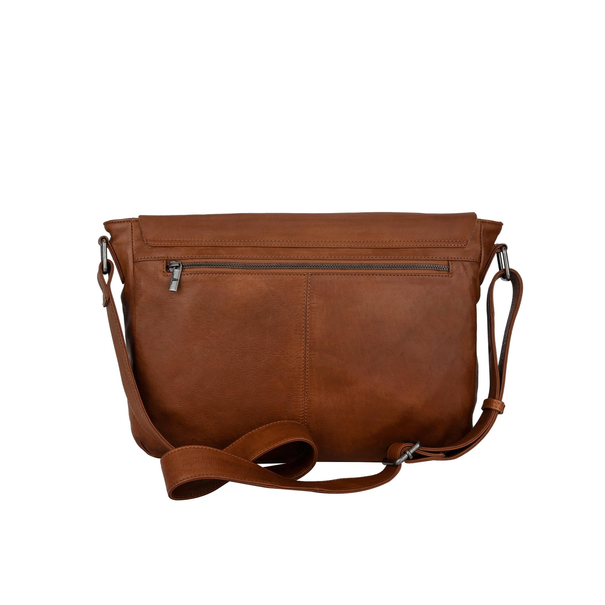 Eastwood Satchel Bag - Riley Cognac
