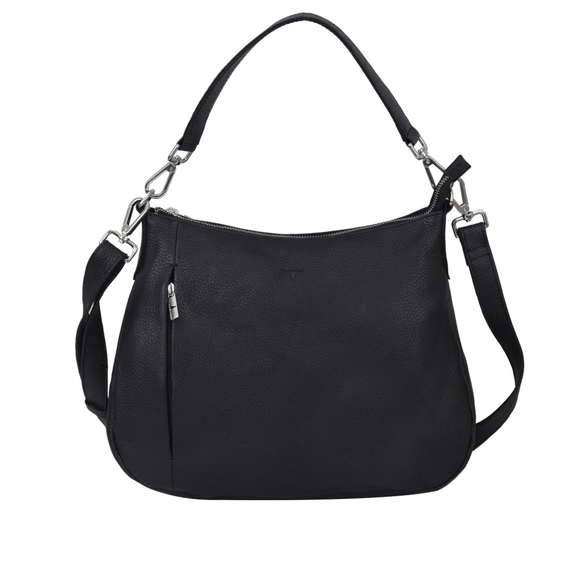 Grace Leather Handbag Bag – Rambler Black