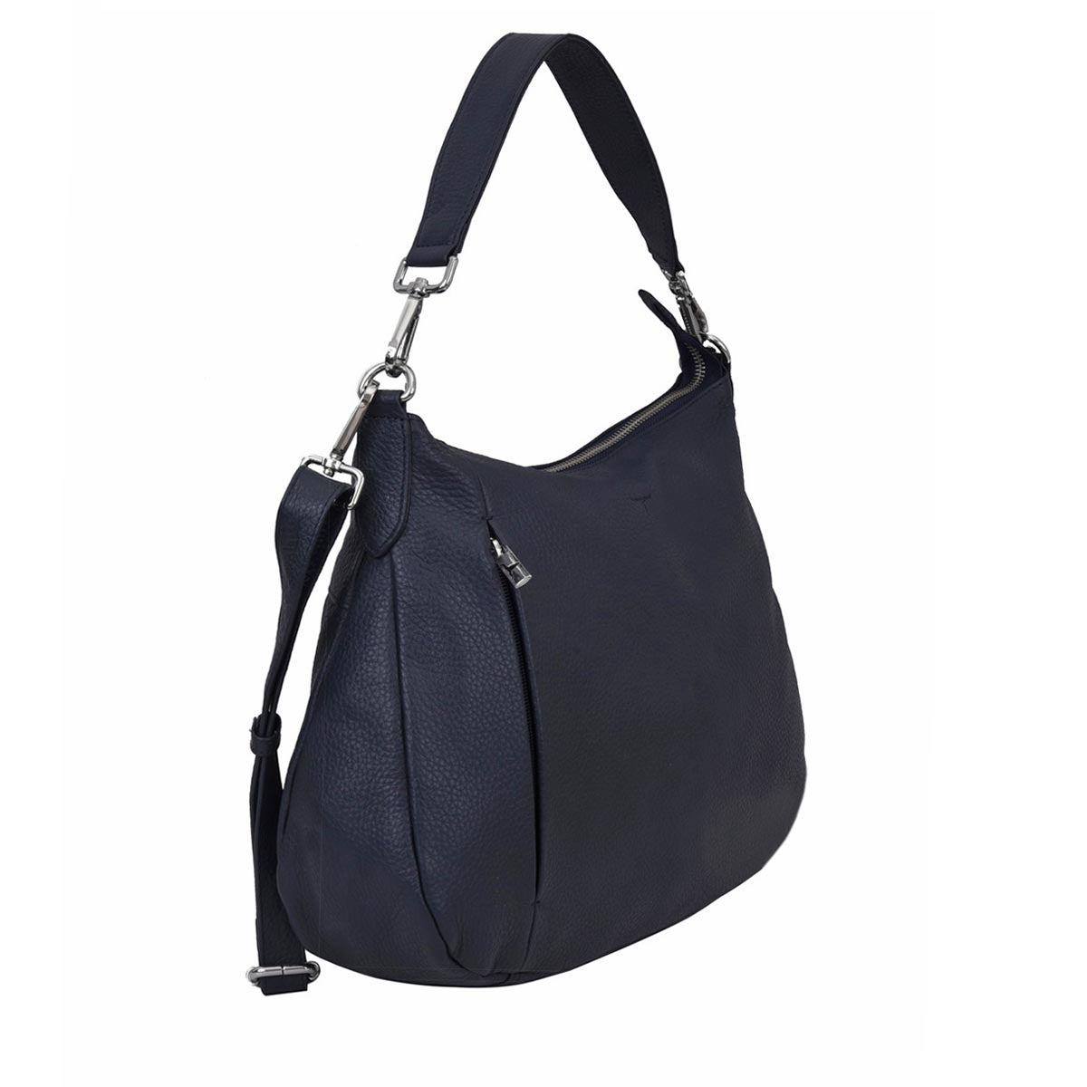 Grace Leather Handbag Bag – Rambler Navy