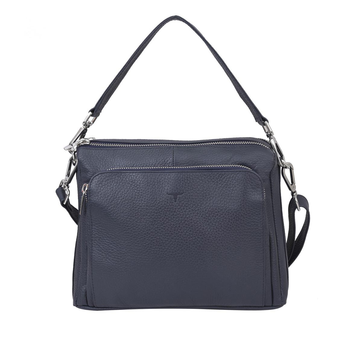 Hannah Leather Sling Bag - Rambler Navy