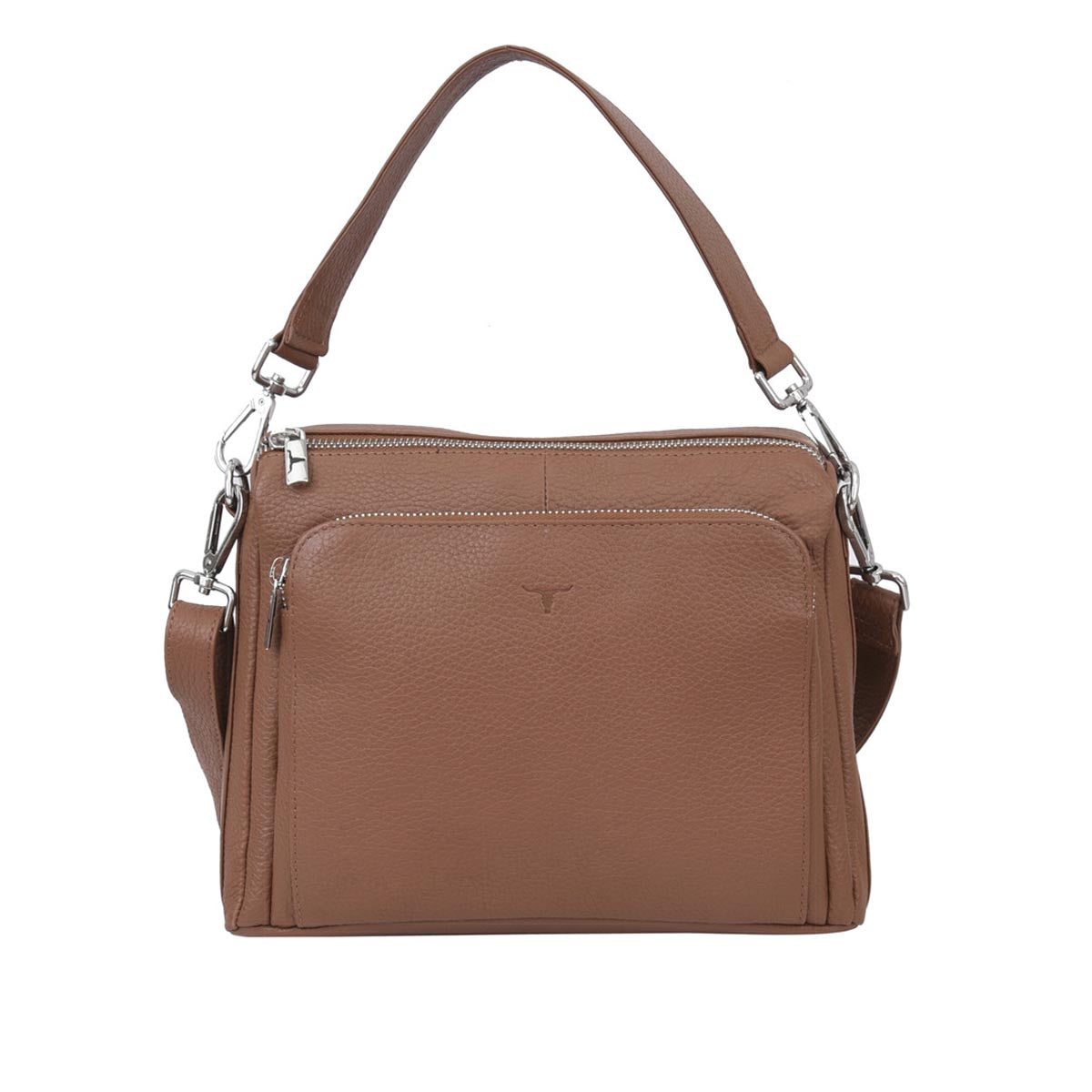 Hannah Leather Sling Bag - Rambler Cocoa