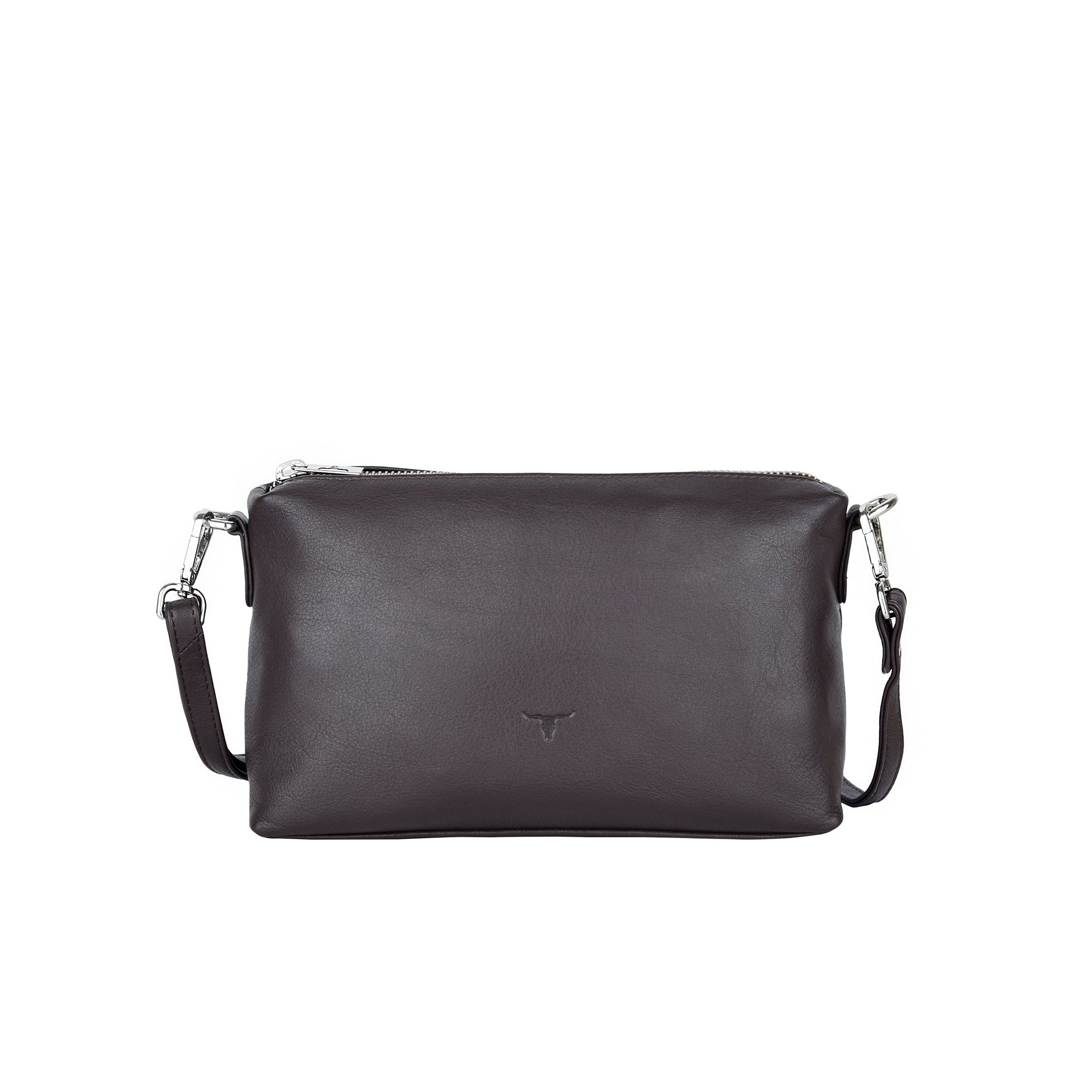 未開封“ALL-DAY” LEATHER SMALL SHOULDER BAG Laura Small Handbag - Forest Green | Zany