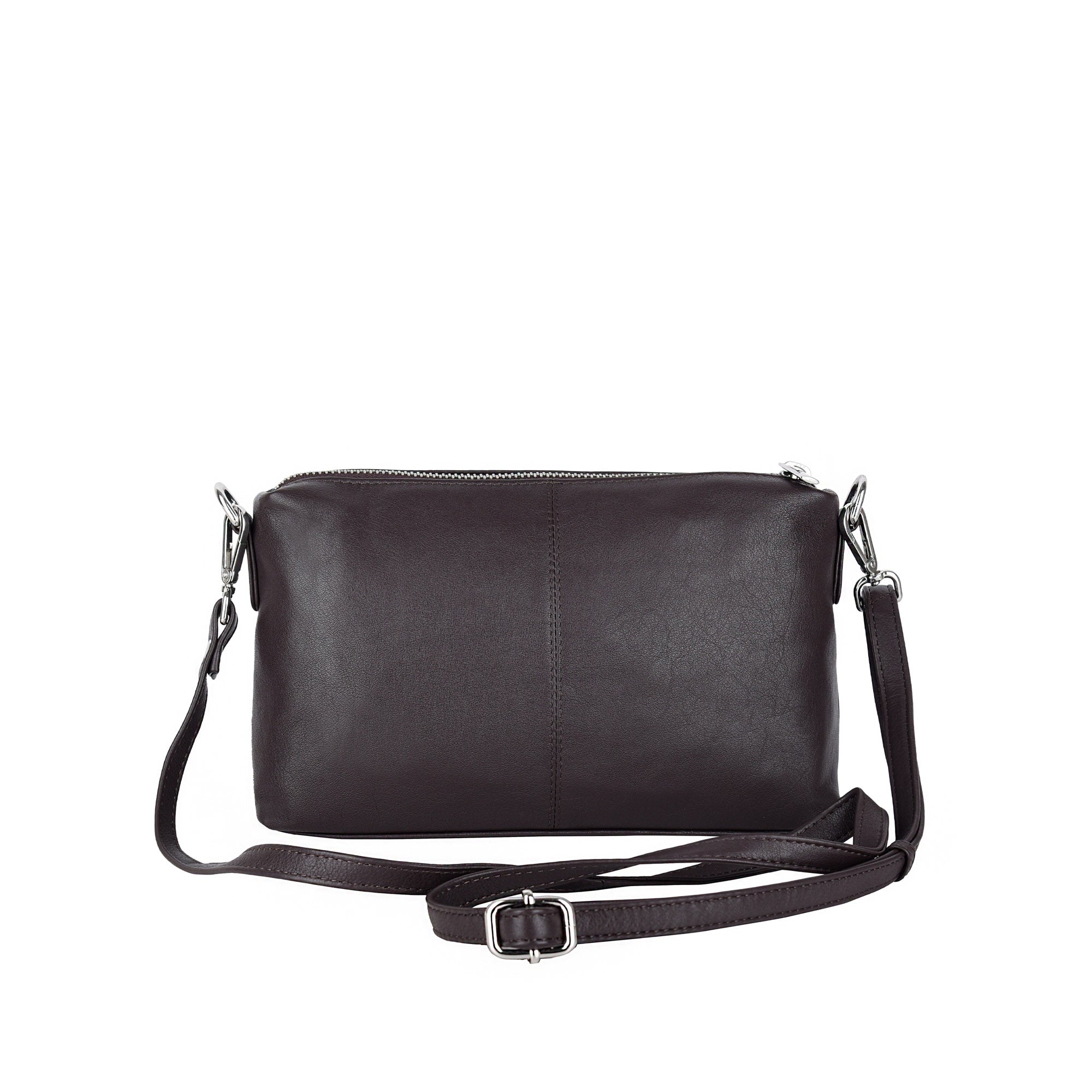 Laura Small Handbag - Dark Brown