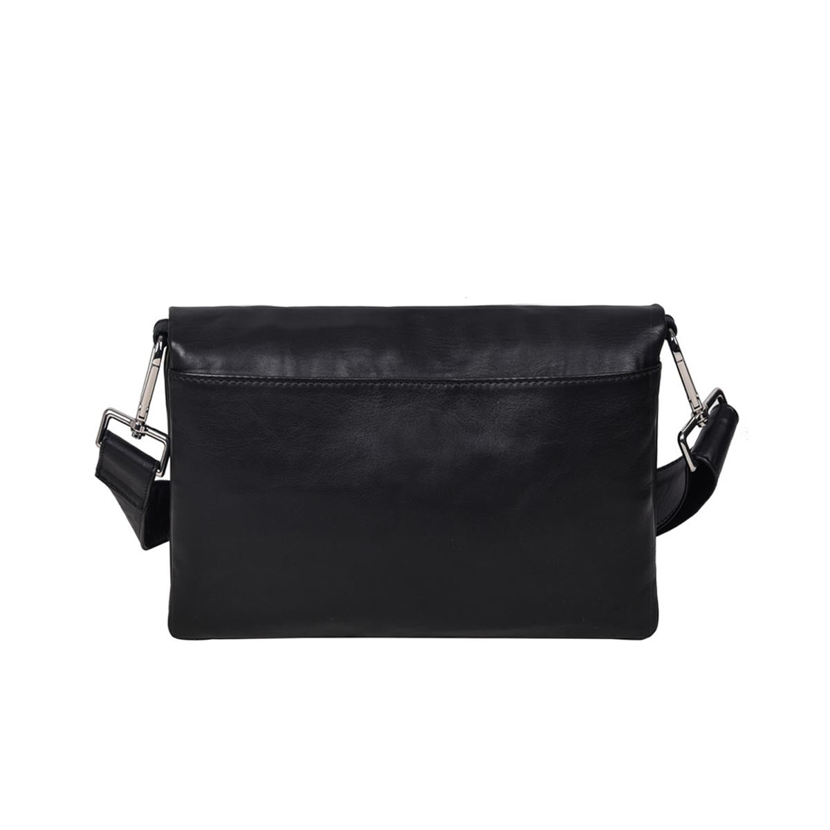 Louise Soft Leather Hand Bag w/flap - Florence Onyx