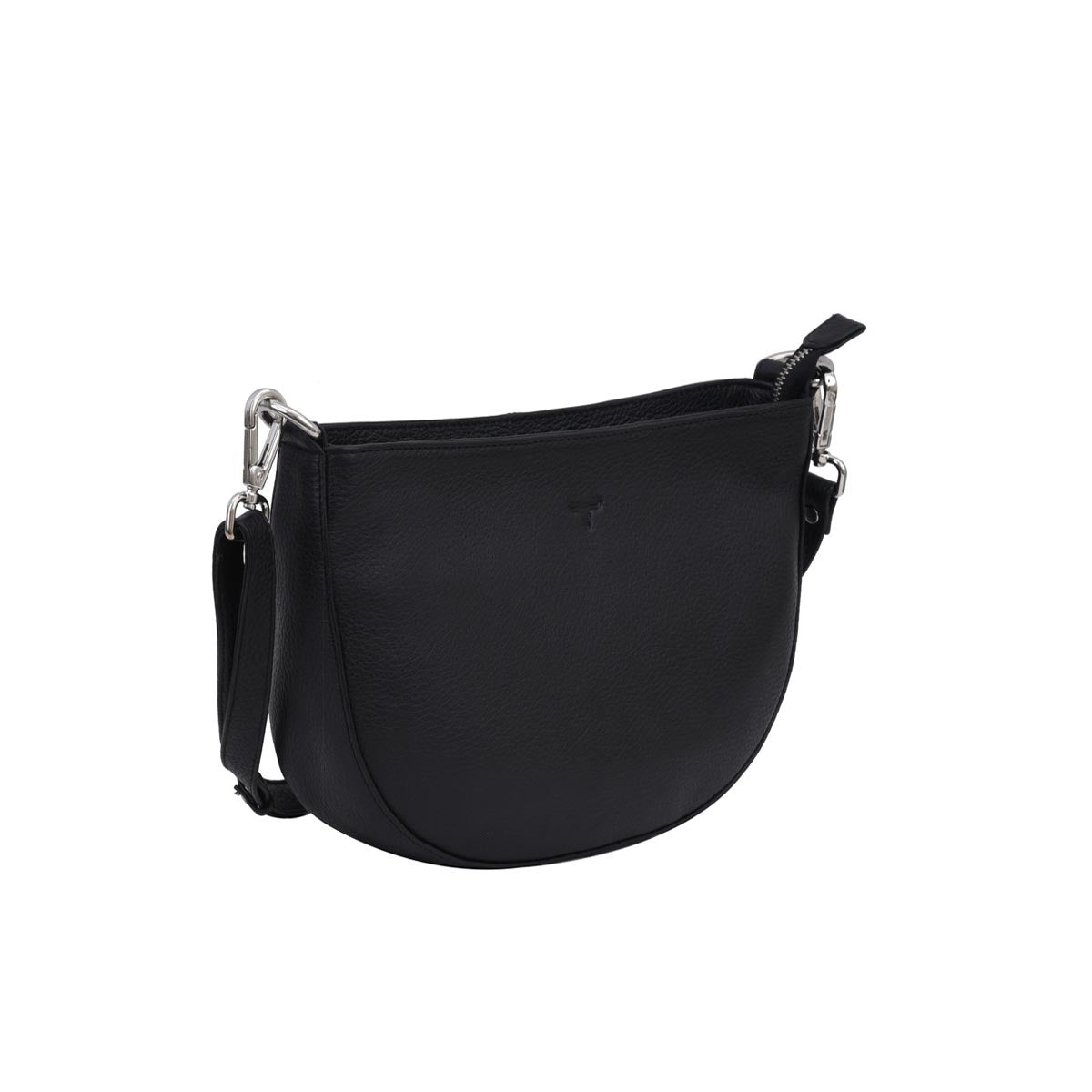 Natalie Small Leather Sling Bag - Rambler Black