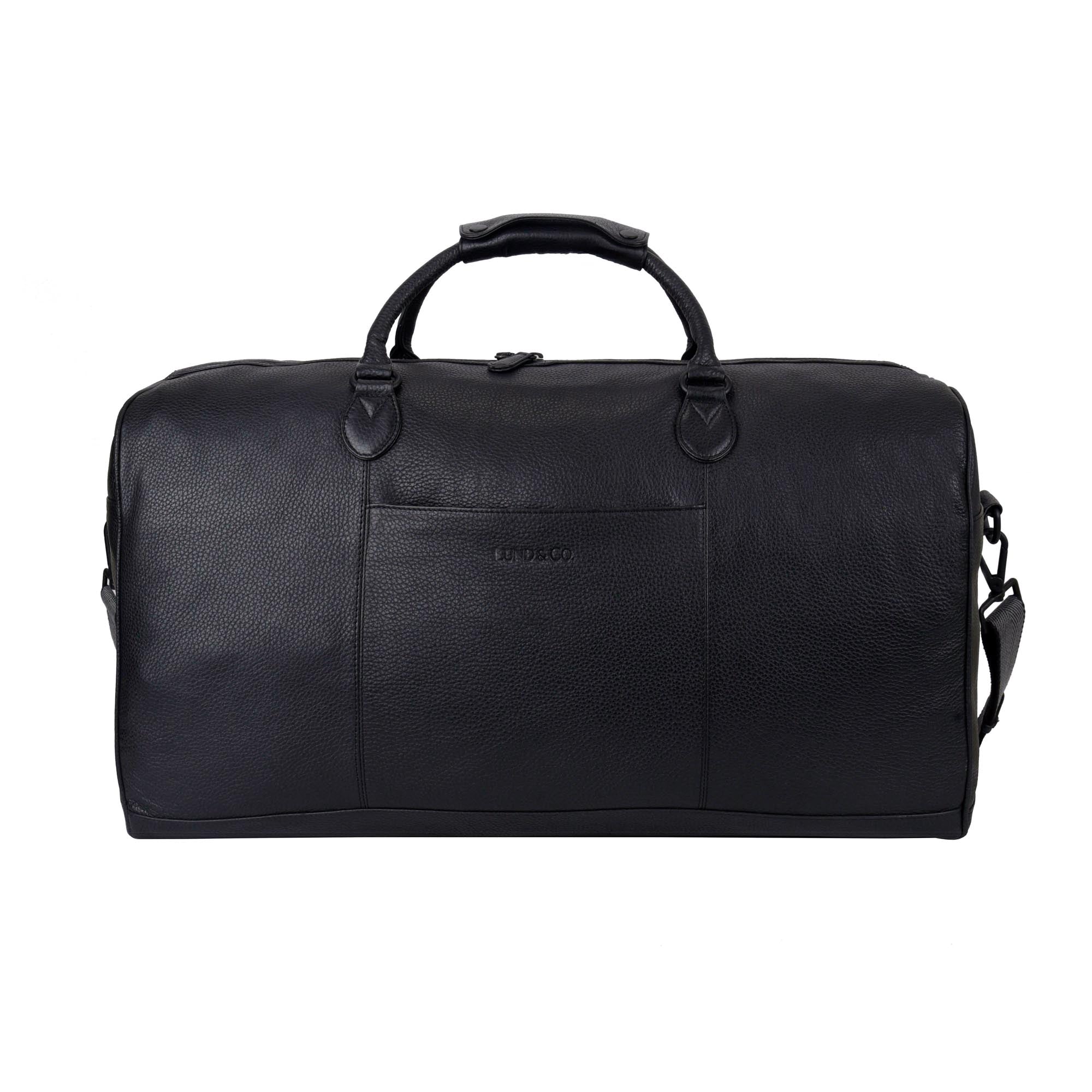 Olle Holdall Bag - Black Leather