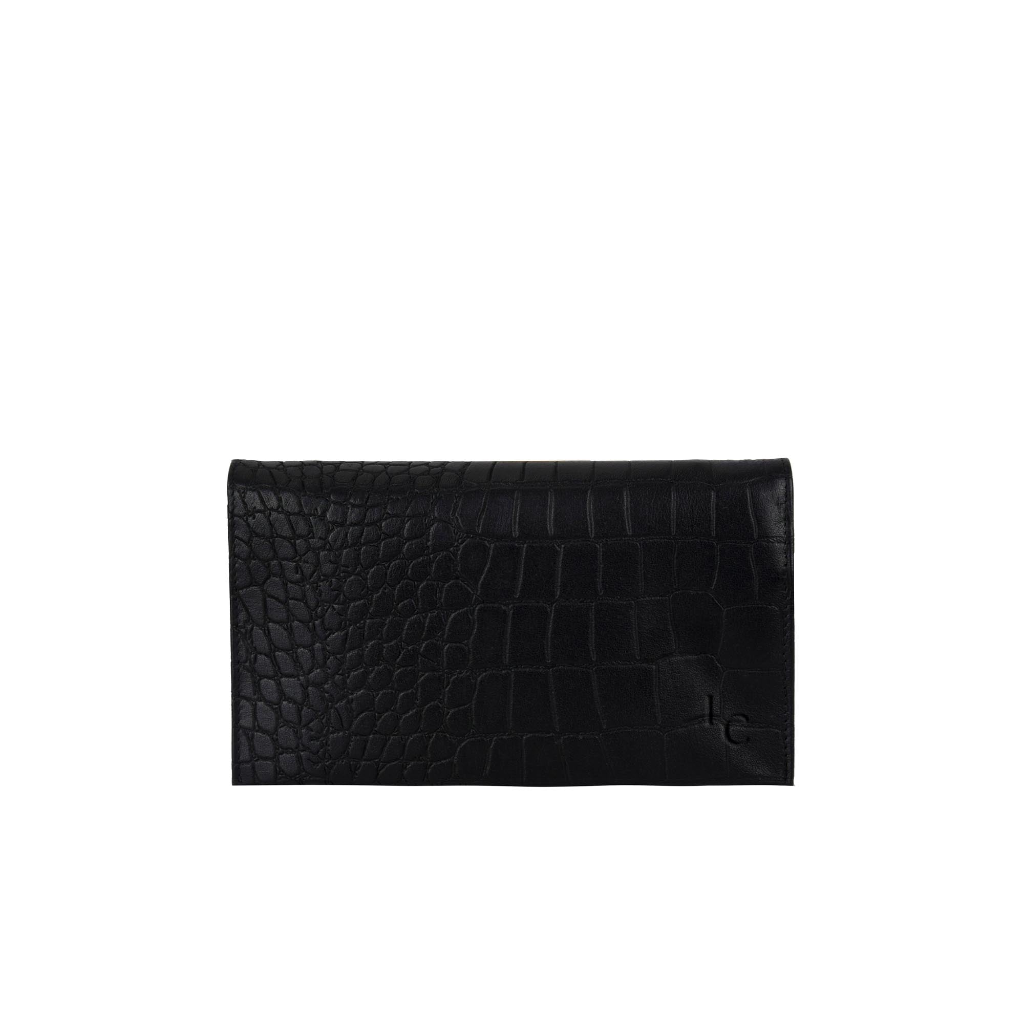 Sommarlov Crossbody Clutch - Black Croc