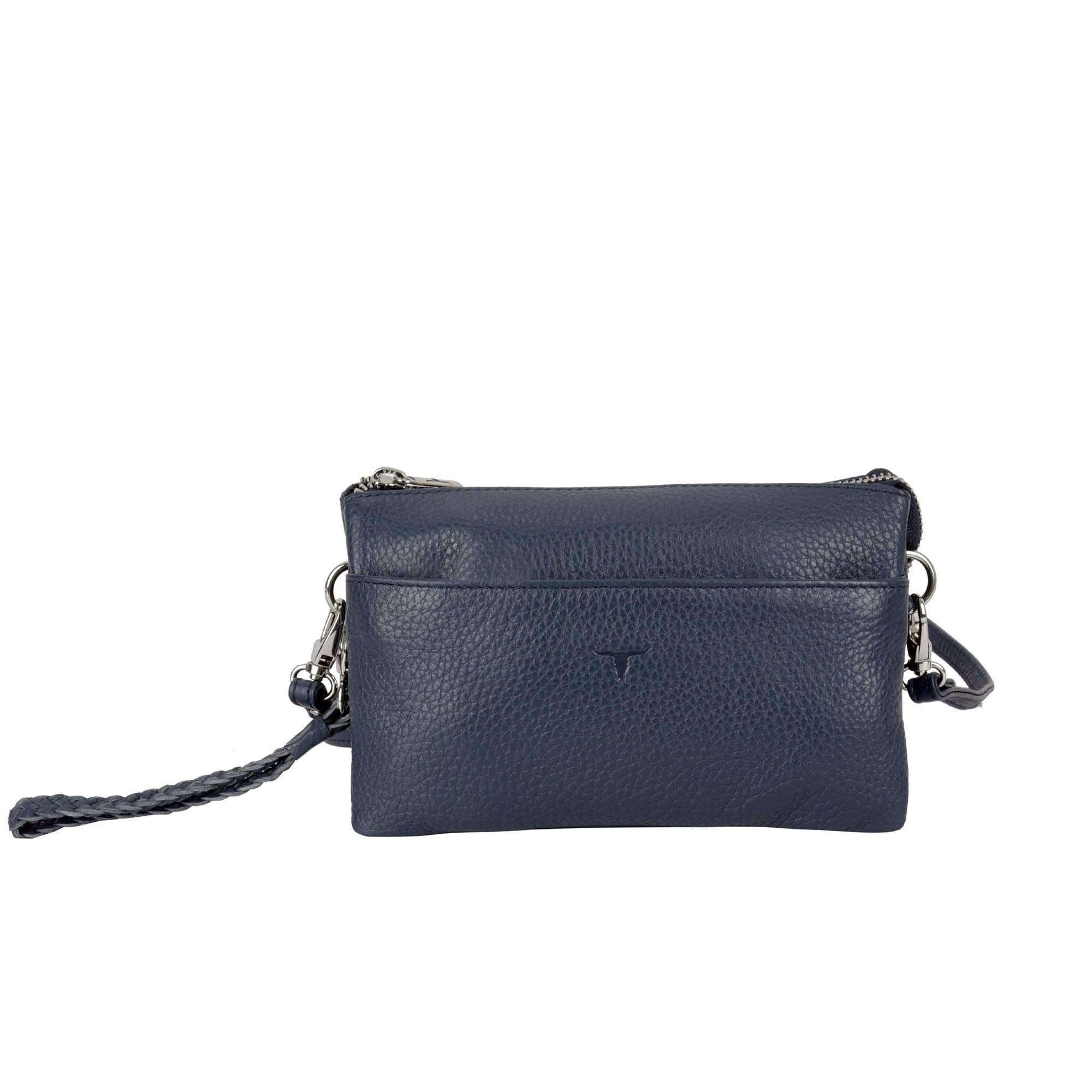 Sofie Small Leather Clutch/Sling - Royal Blue