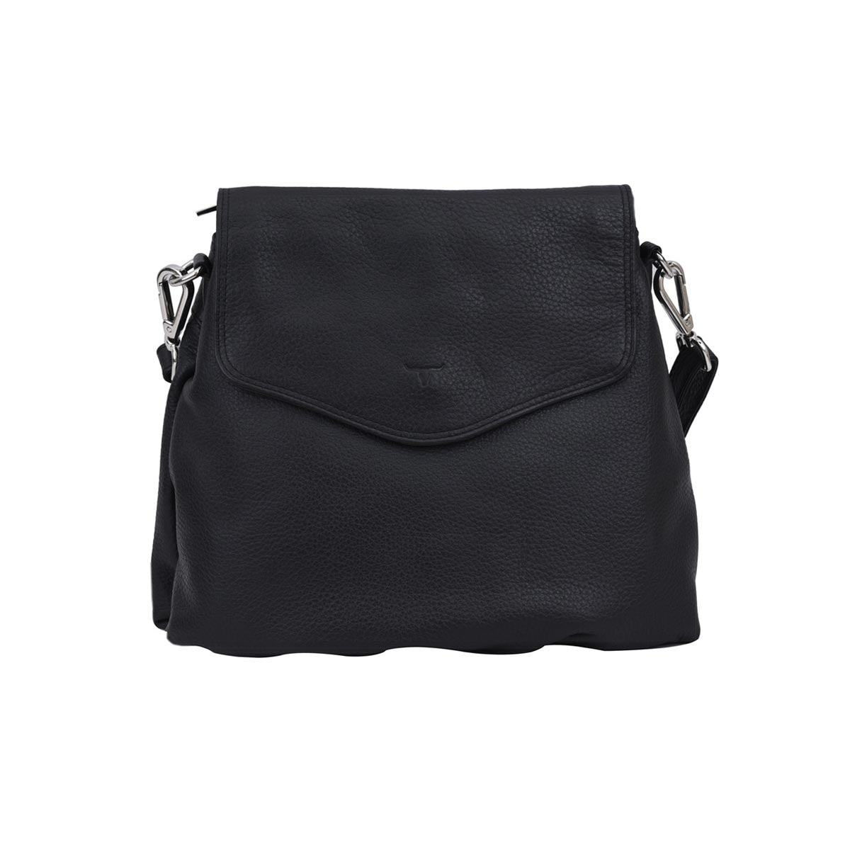 Stella Small Leather Sling Bag - Rambler Black