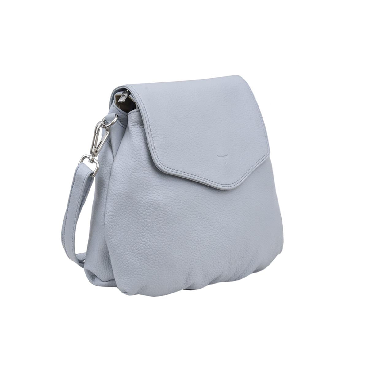 Stella Small Leather Sling Bag - Rambler Light Blue