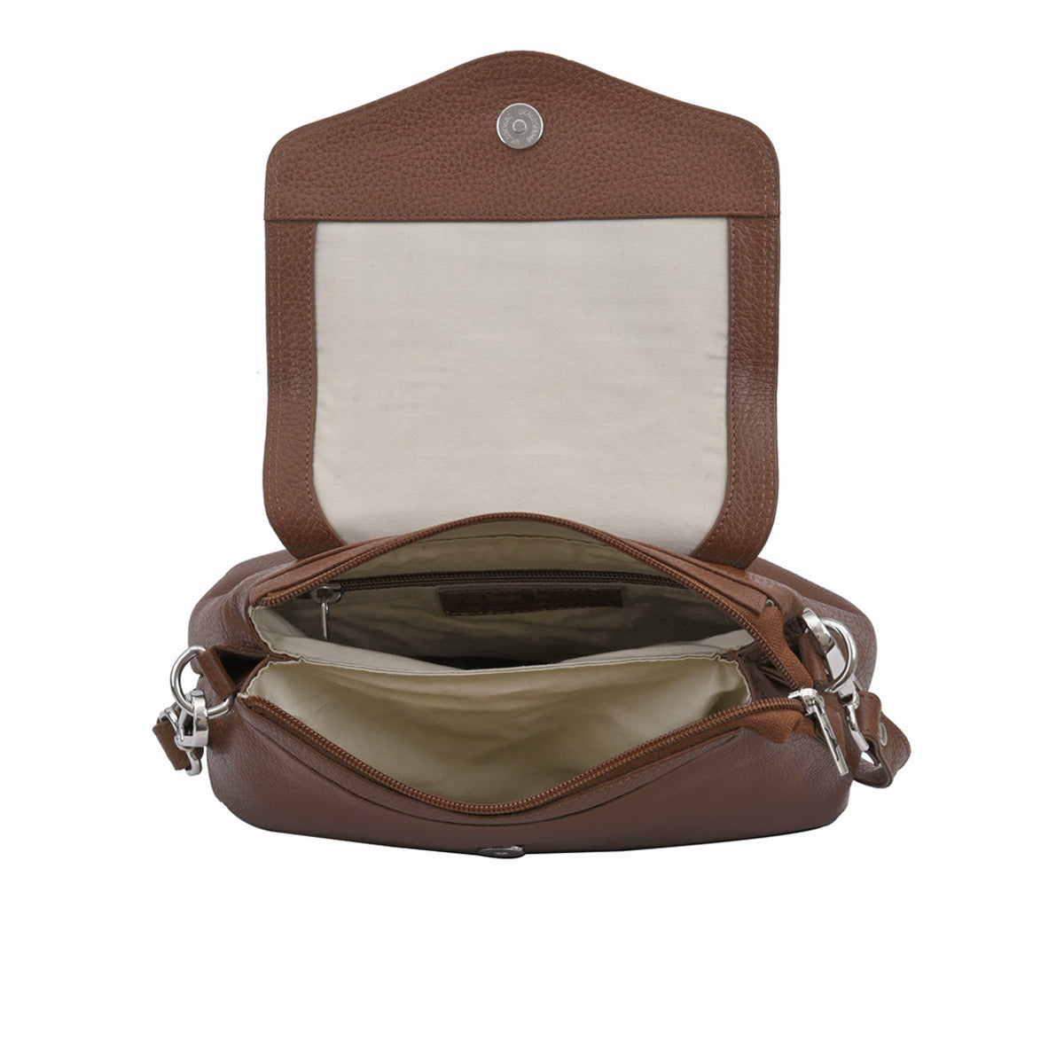 Stella Small Leather Sling Bag - Rambler Cocoa