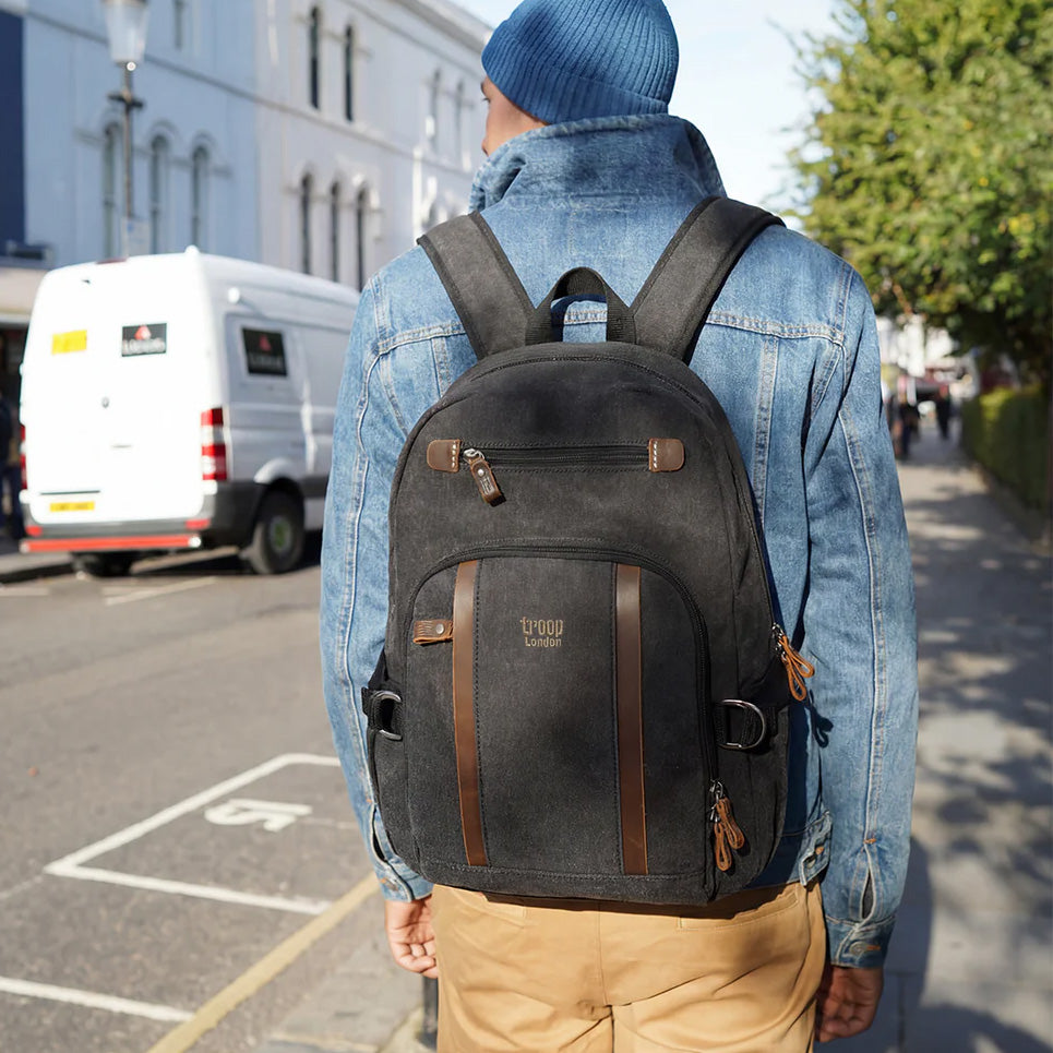 Classic 256 Medium Backpack - Black Wash